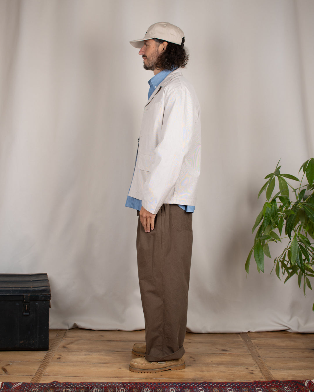Franck Jacket Kennedy Stripe Brown