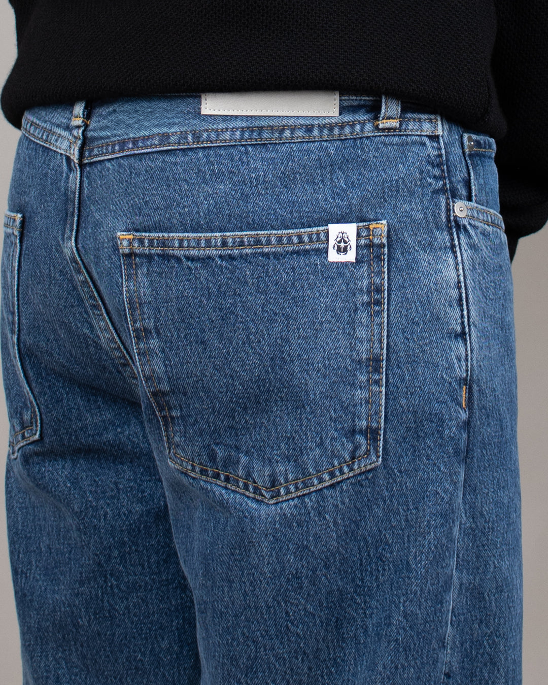 Cosmos Pant Blue Mid Marble Wash