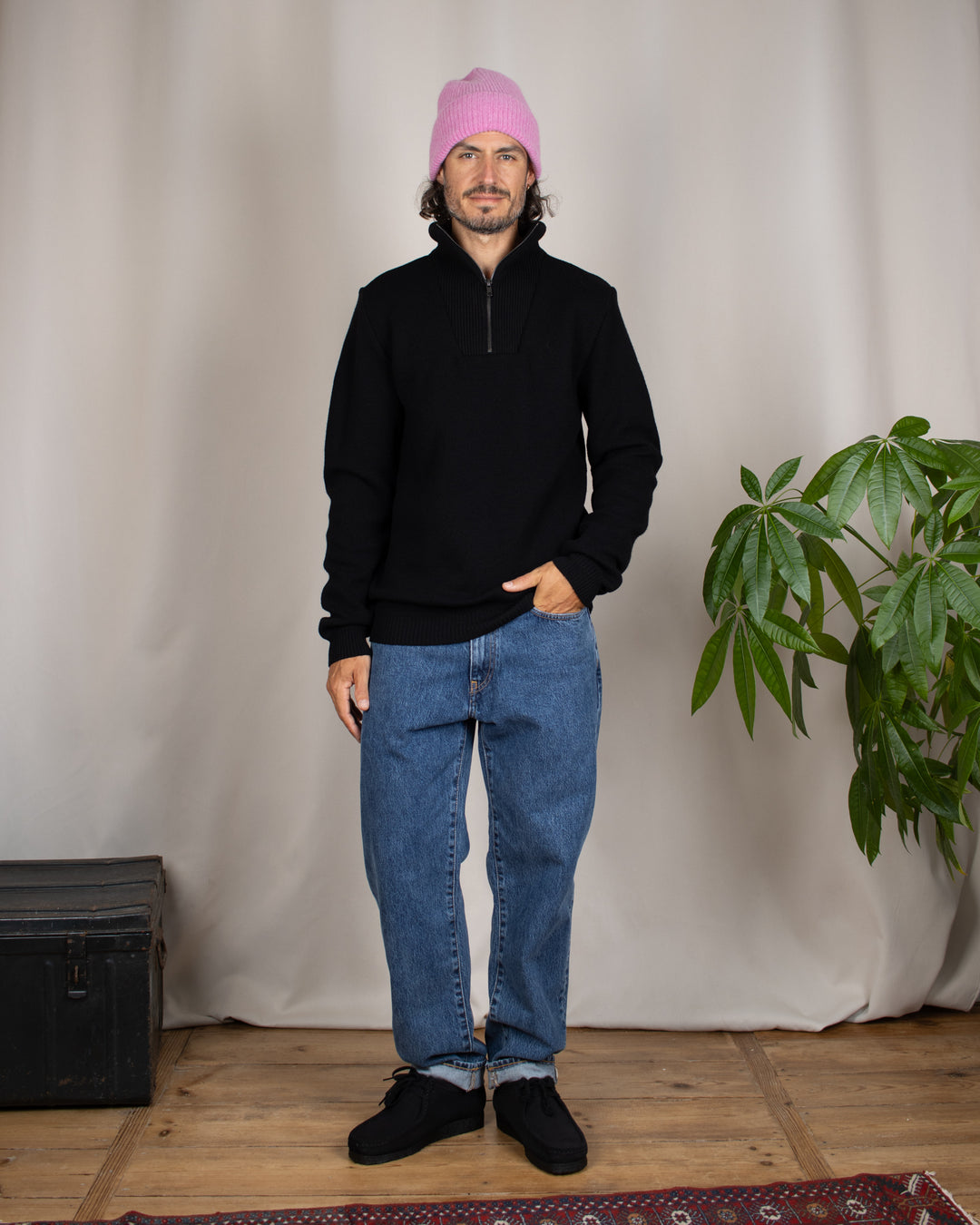 Cosmos Pant Blue Mid Marble Wash