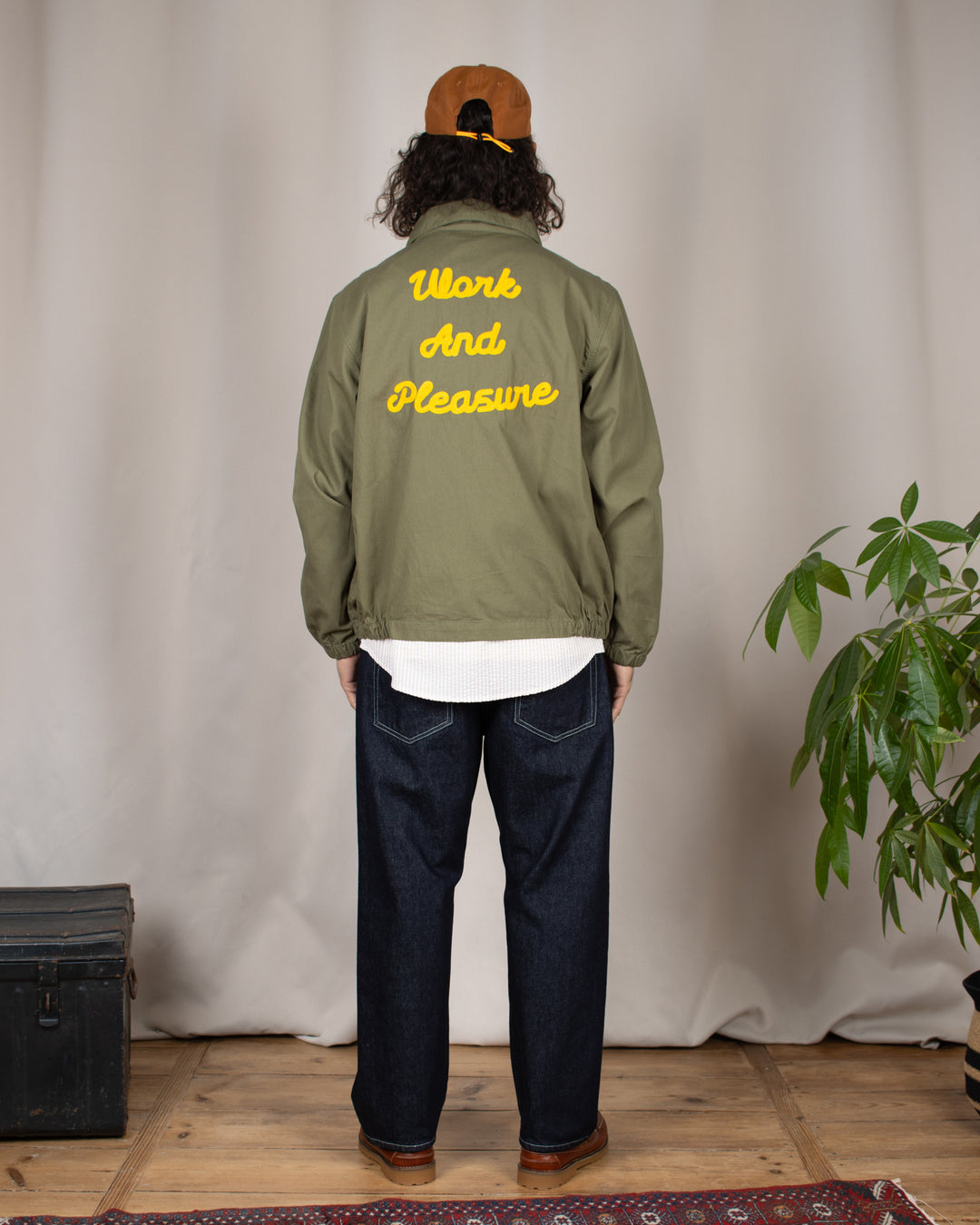 Twill Work Jacket Olive