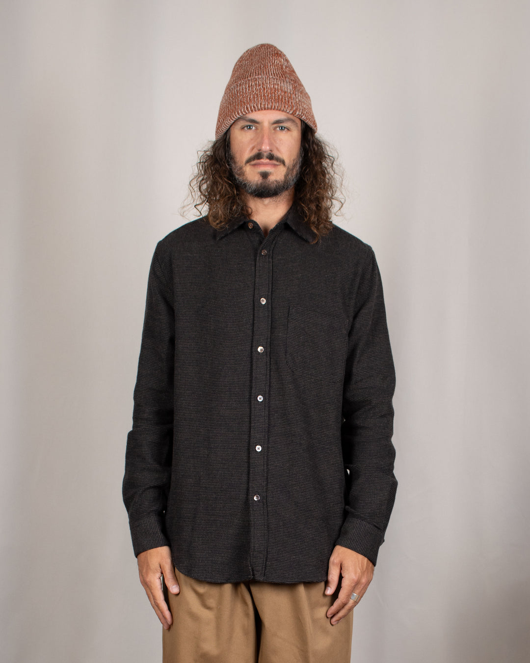 Sounds Flannel Shirt Brown