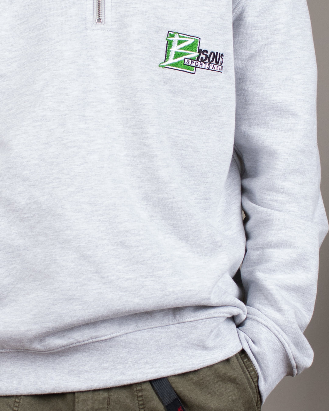 Half Zip Salem Sport Grey