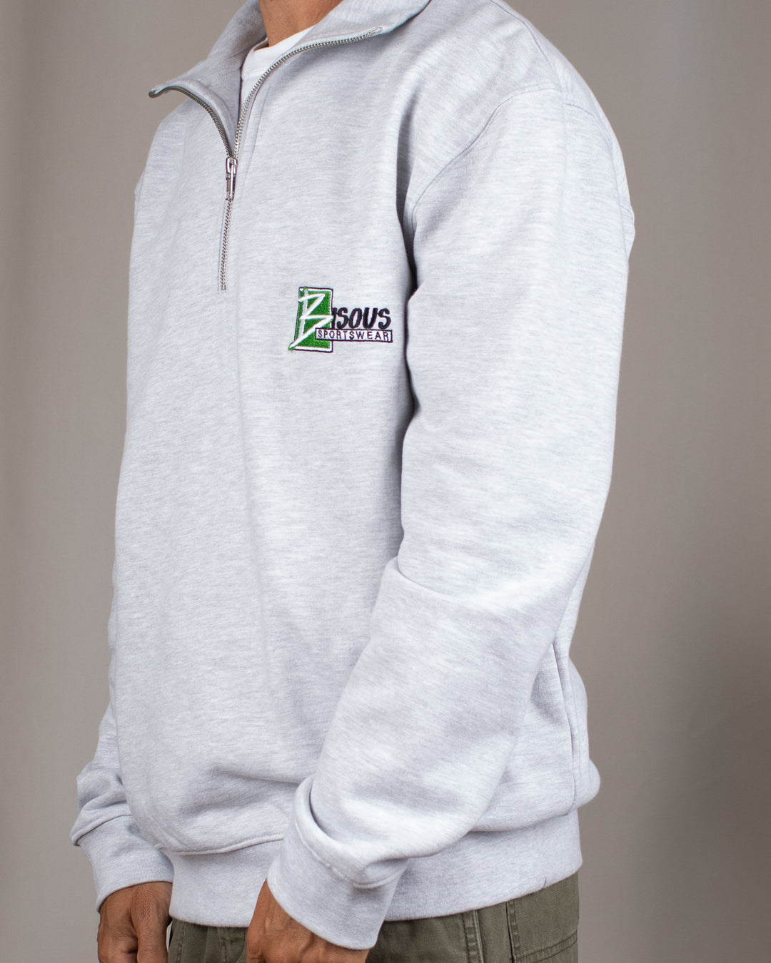 Half Zip Salem Sport Grey