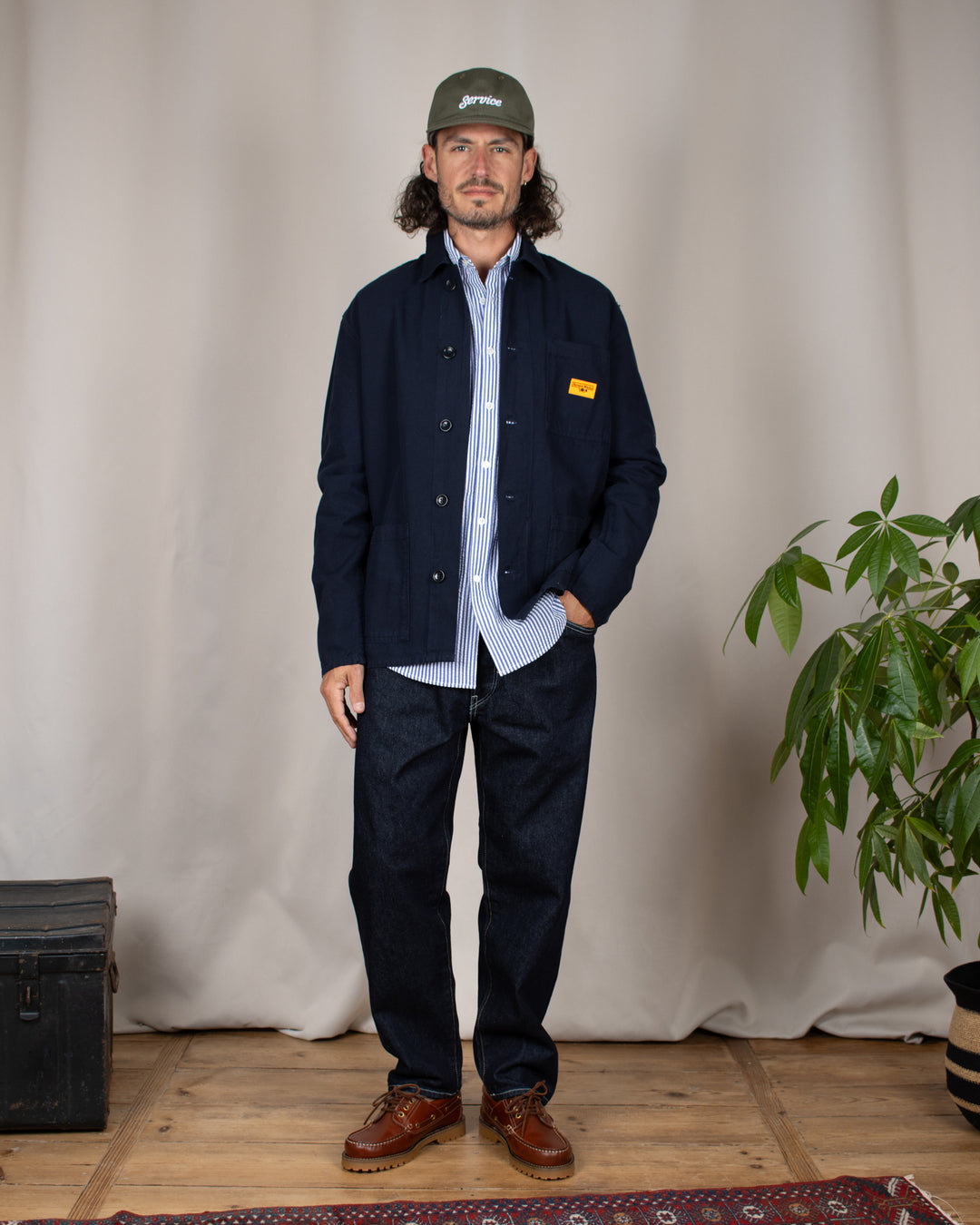 Classic Chore Shirt Dark Navy