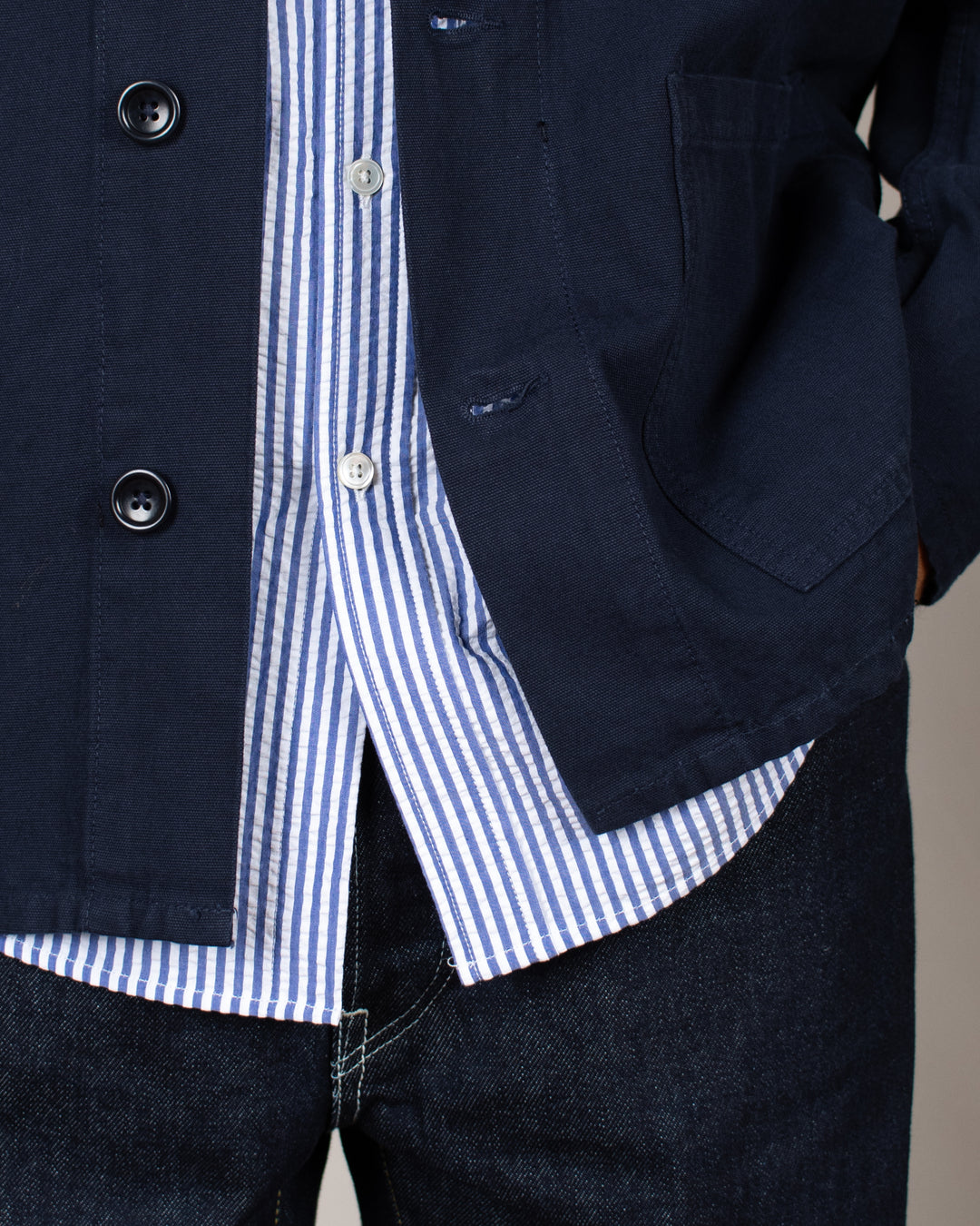 Classic Chore Shirt Dark Navy