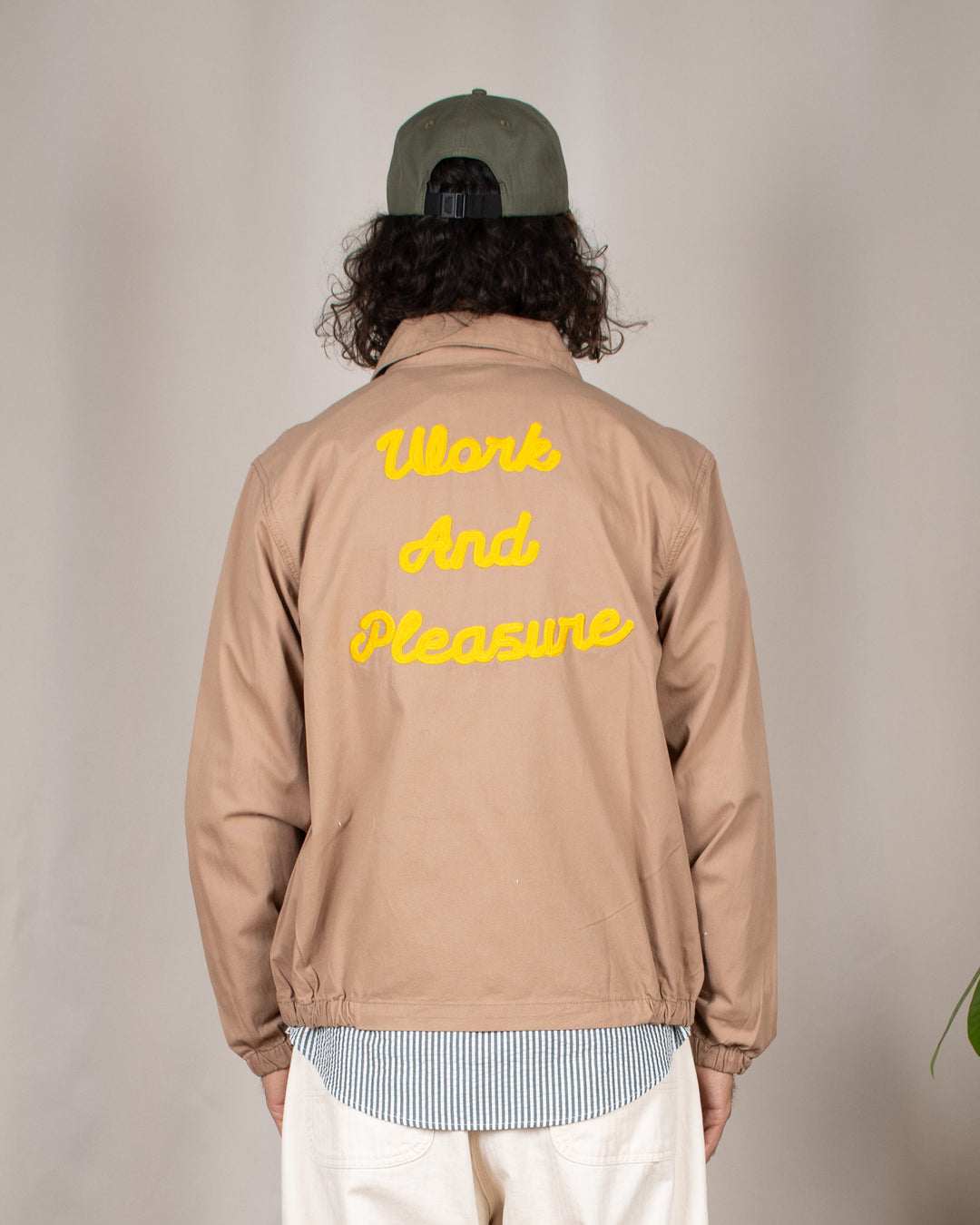 Twill Work Jacket Mushroom