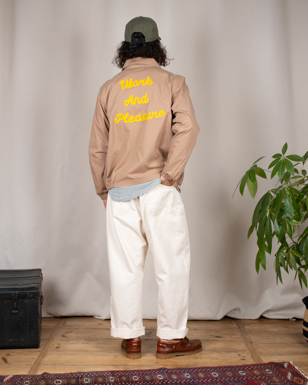 Twill Work Jacket Mushroom