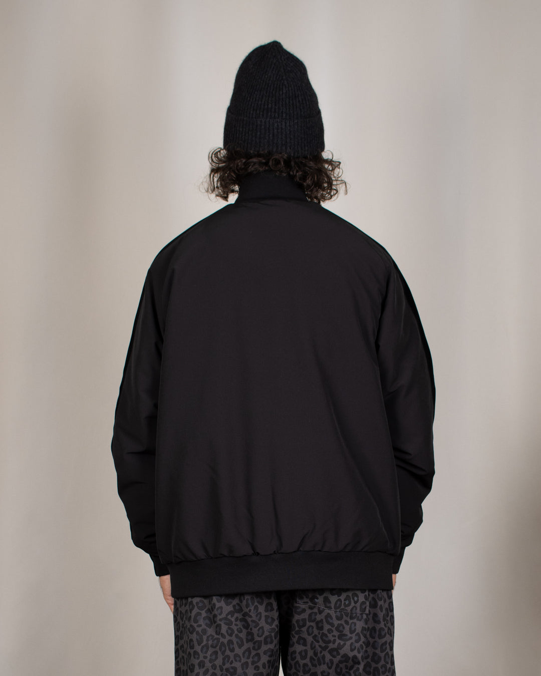 Reversible Relax High-Neck Down Jacket BK×BK