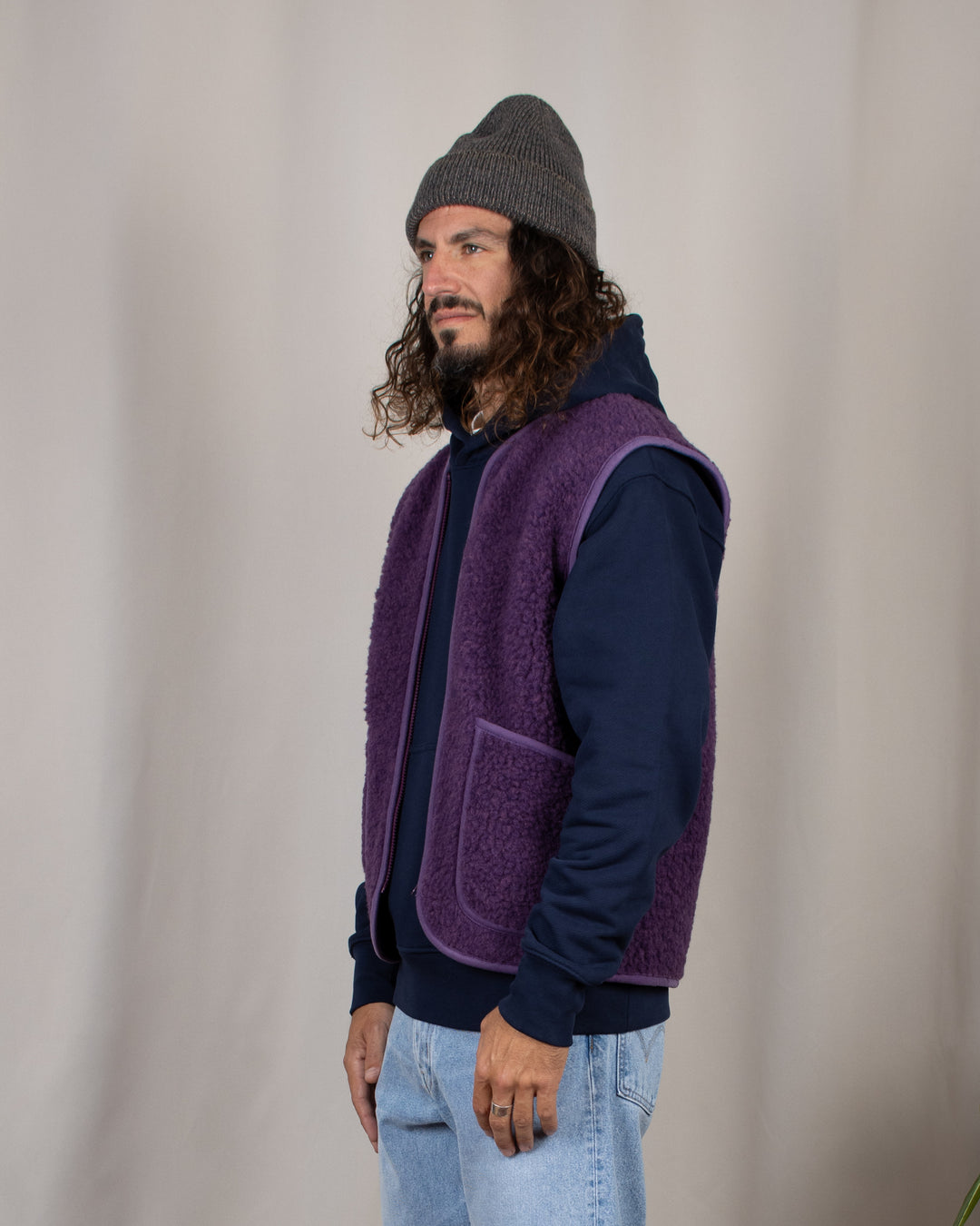 Pepitco Vest Purple