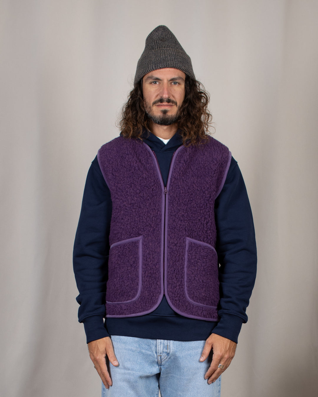 Pepitco Vest Purple