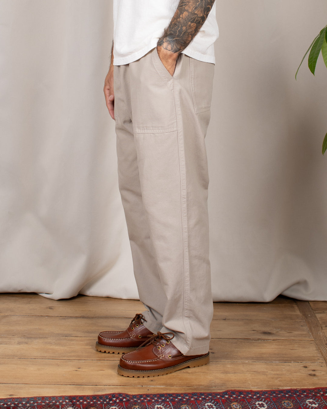 Classic Chef Pants Stone
