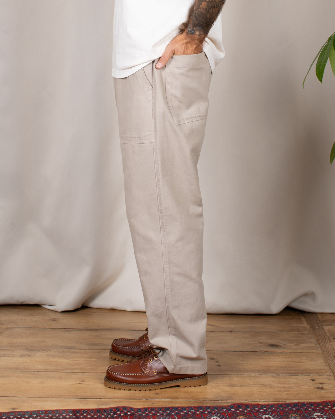 Classic Chef Pants Stone