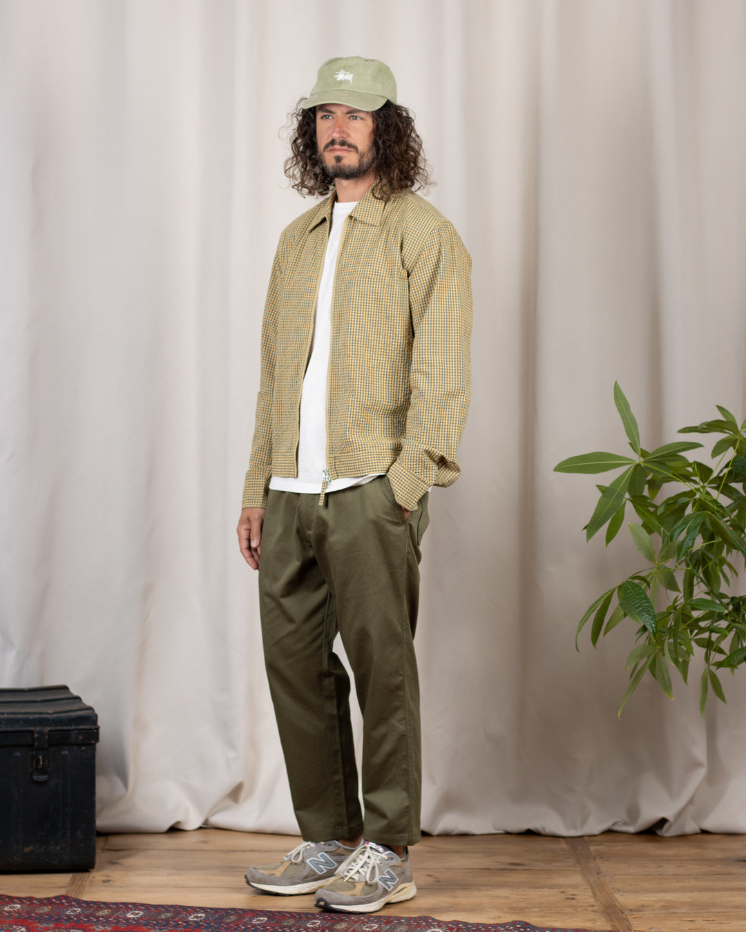 Hi Water Trouser Light Olive Twill