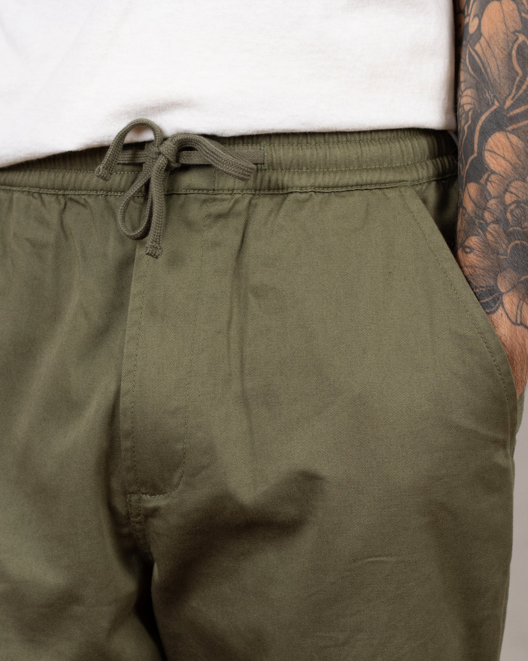 Hi Water Trouser Light Olive Twill