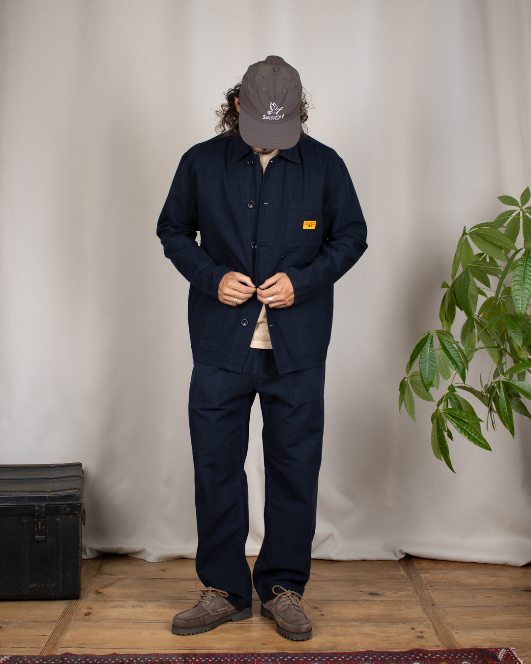 Nylon Dove Cap Brown