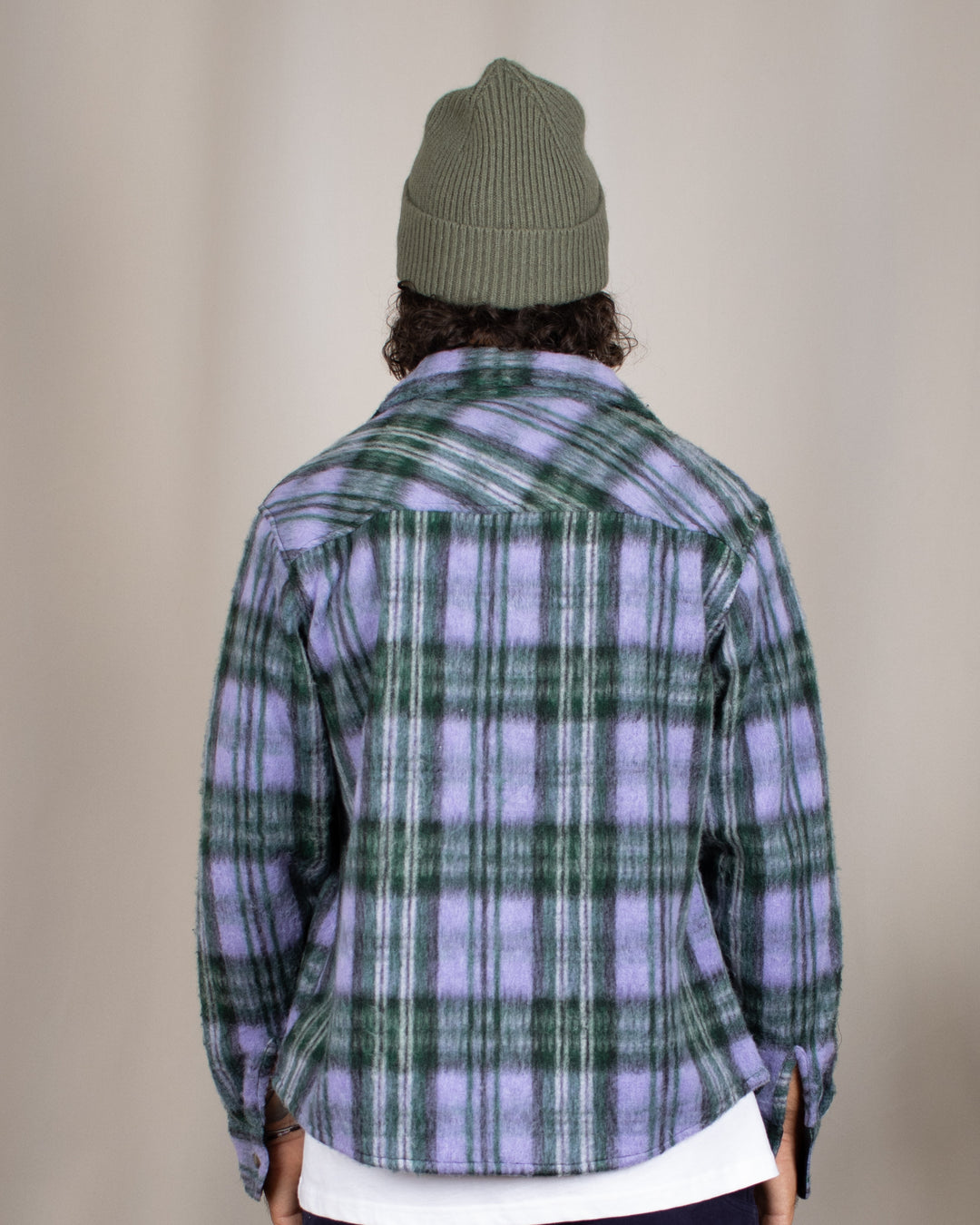 Garage Flannel Shirts Purple