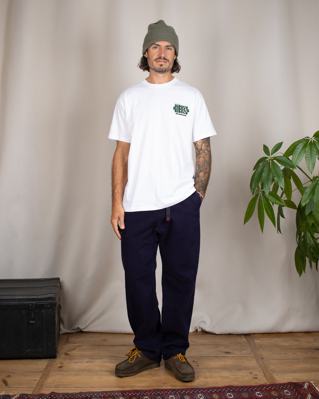 T-shirt Grease White
