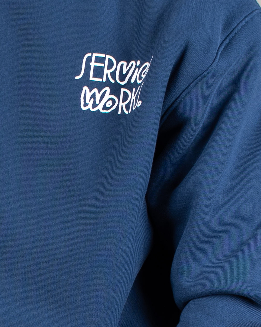 Double Vision Crewneck – Navy