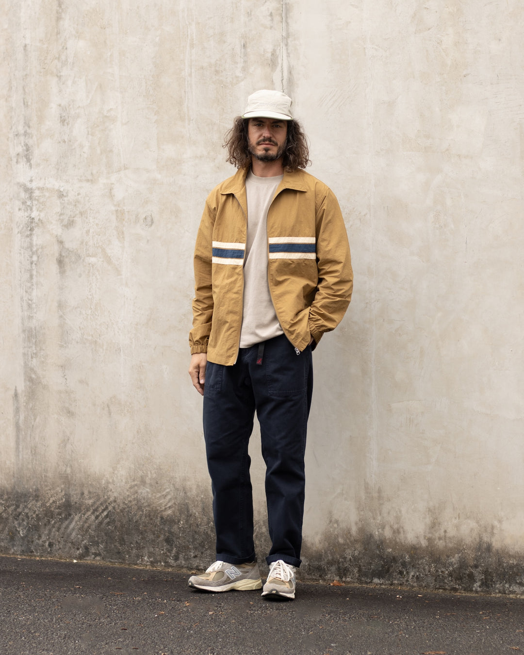 Loose Tapered Ridge Pant Double Navy
