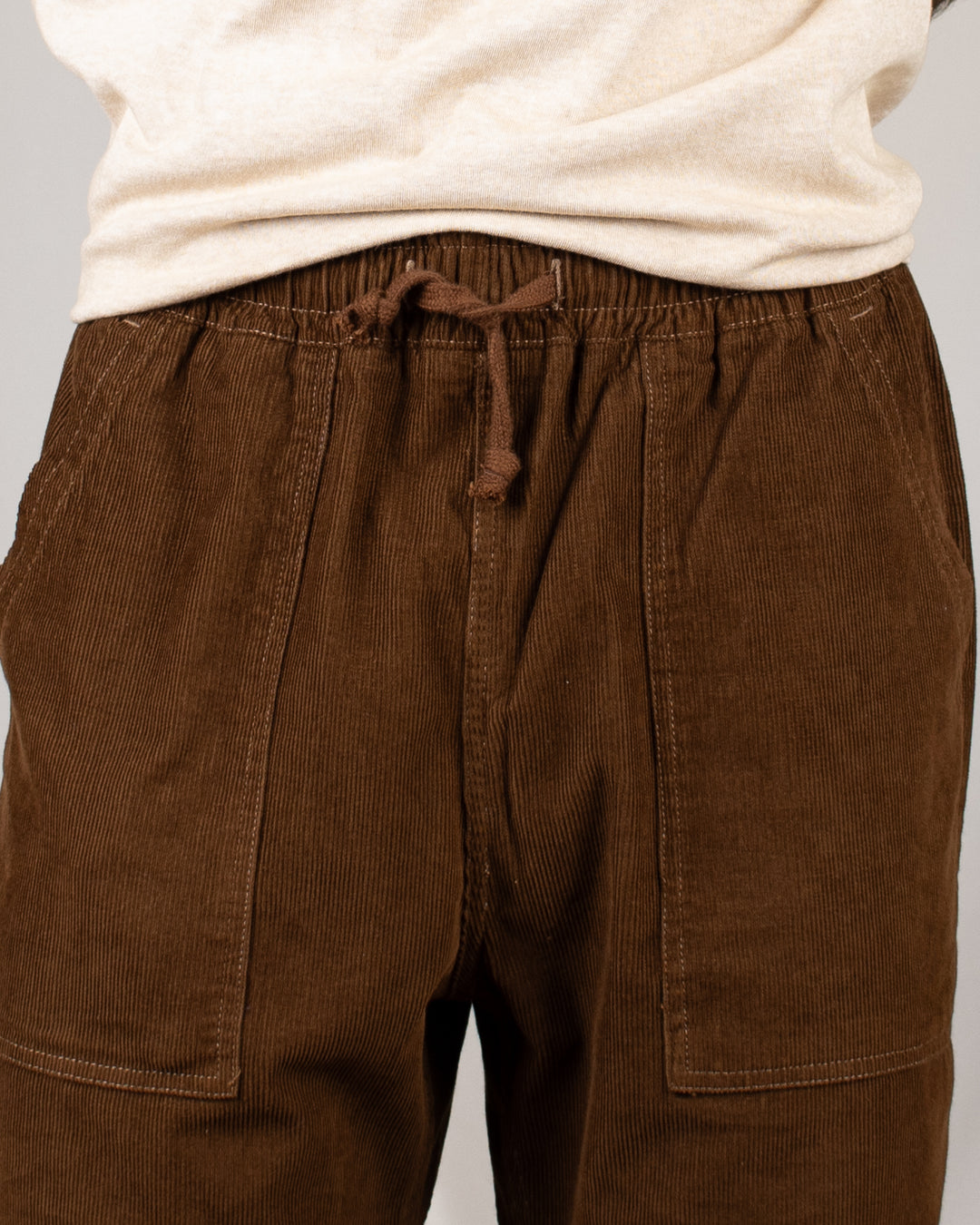 Fine Cord Chef Pants Bark