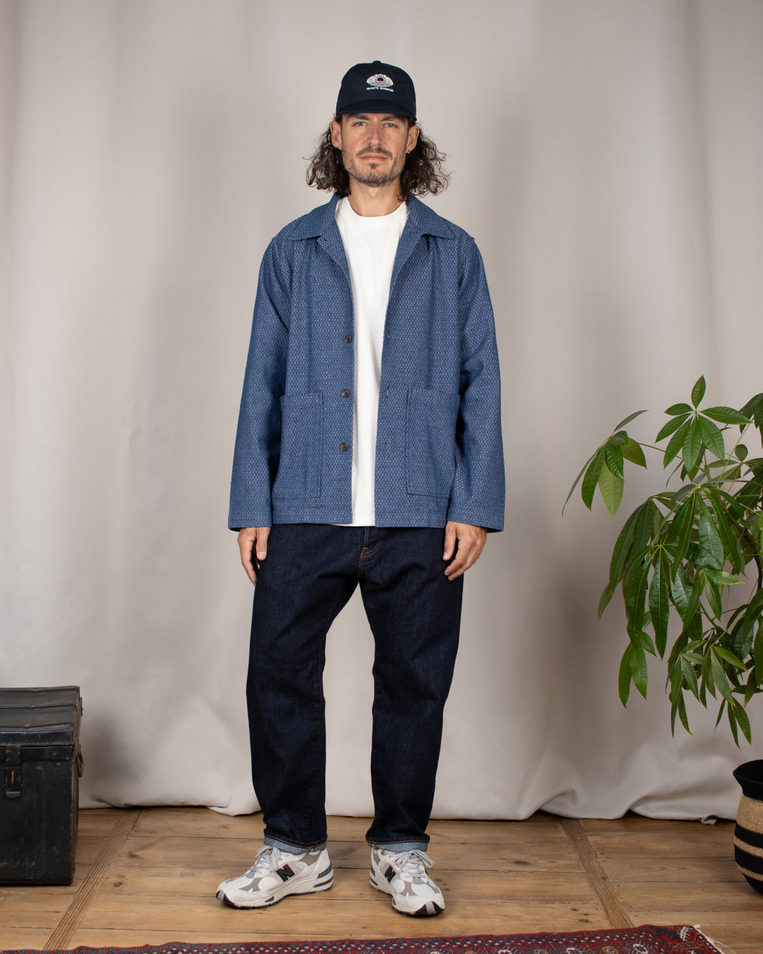 Blade Needle Jacket Blue