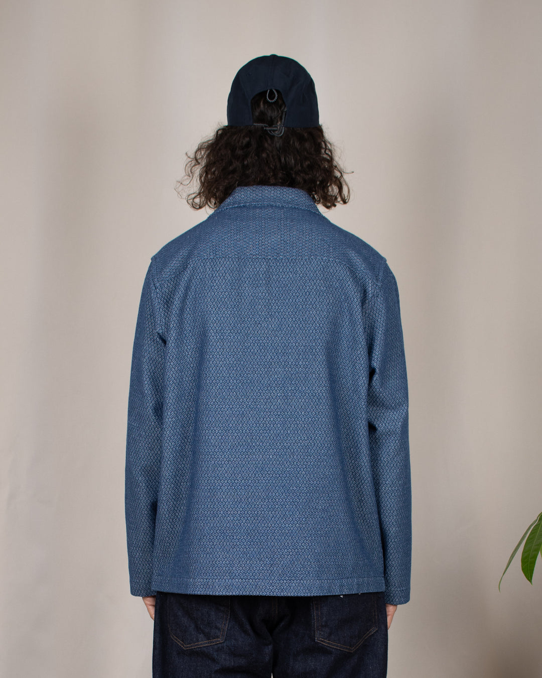 Blade Needle Jacket Blue
