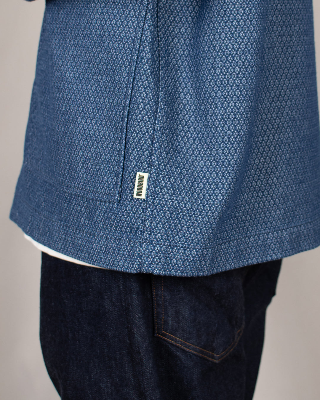 Blade Needle Jacket Blue
