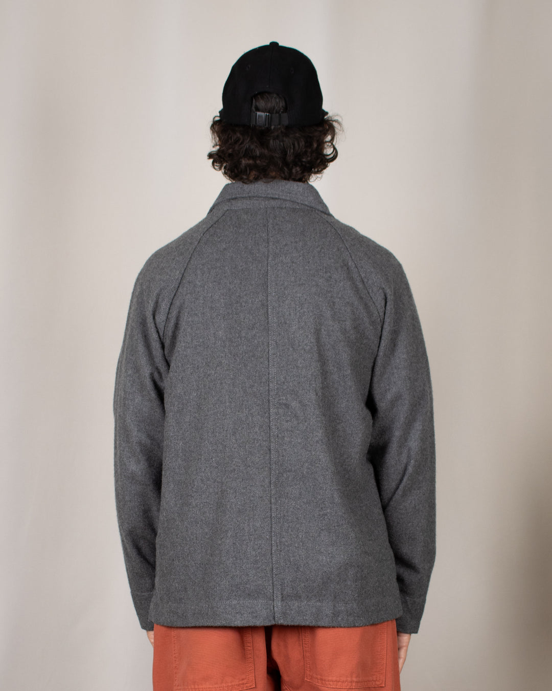Flannel FOH Overshirt Charcoal