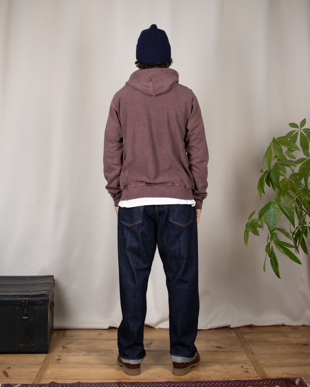 Heavy Pullover Hood Sweat P-Bordeaux