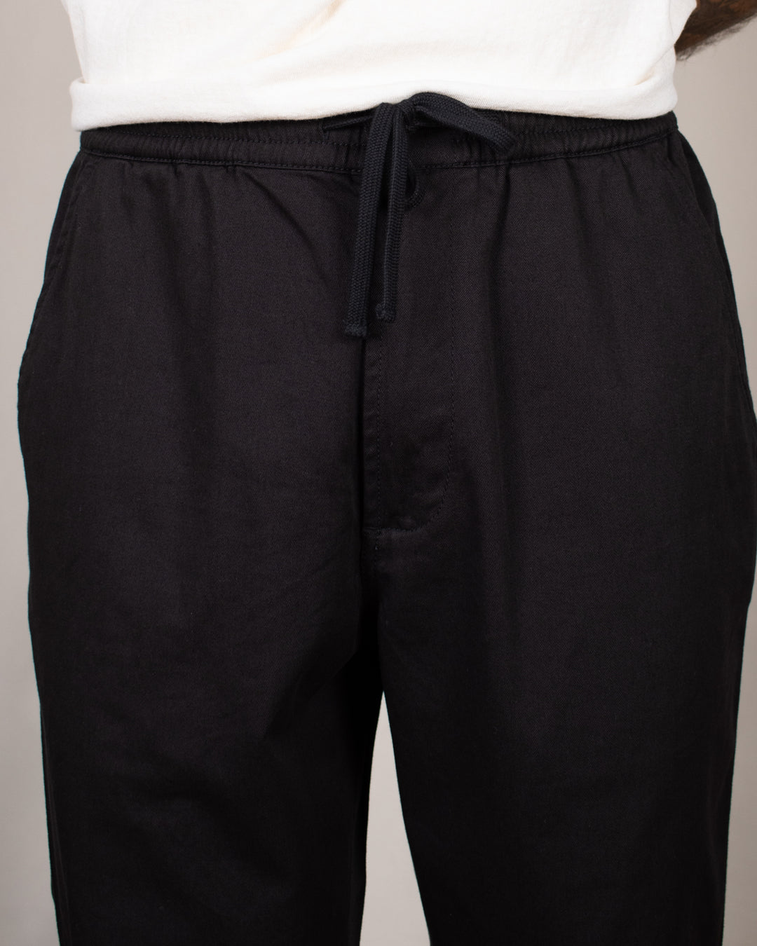 Hi Water Trouser Black Twill