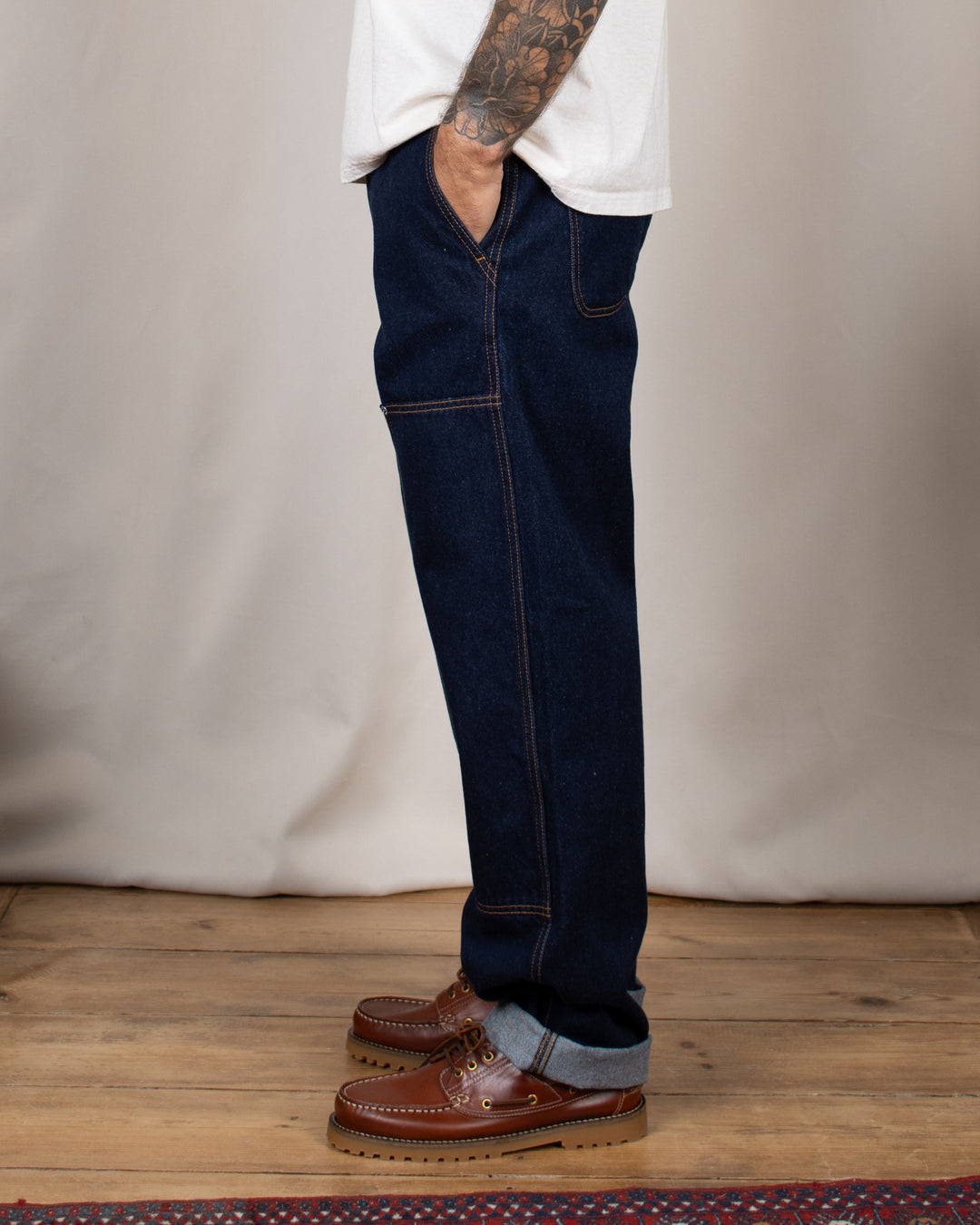 Trousers DN Charpentier Loose Fit One Wash