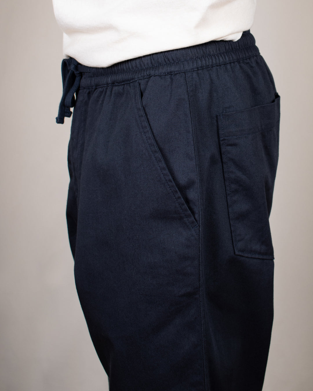 Hi Water Trouser Navy Twill