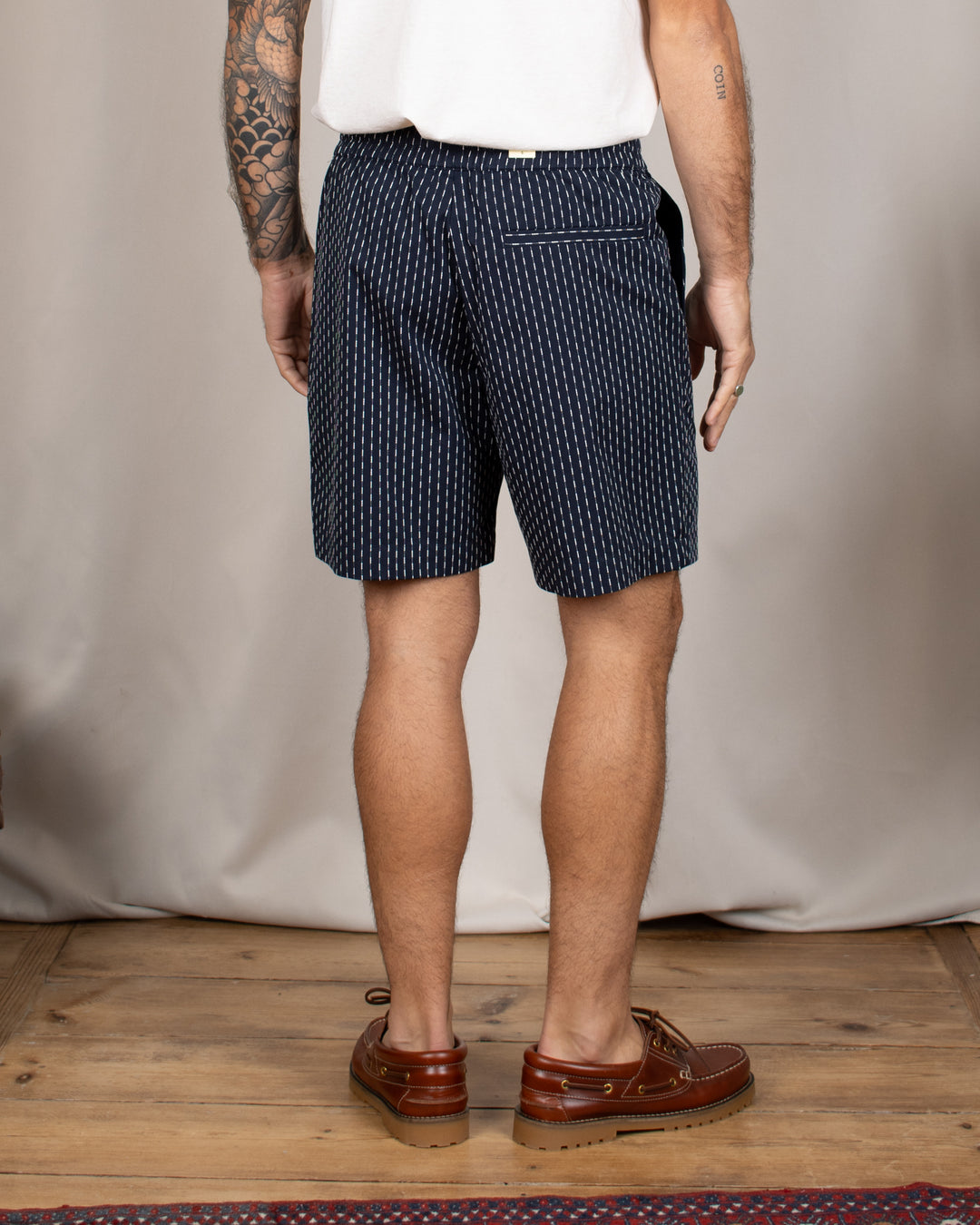 Bommy Shiko Shorts Dark Navy