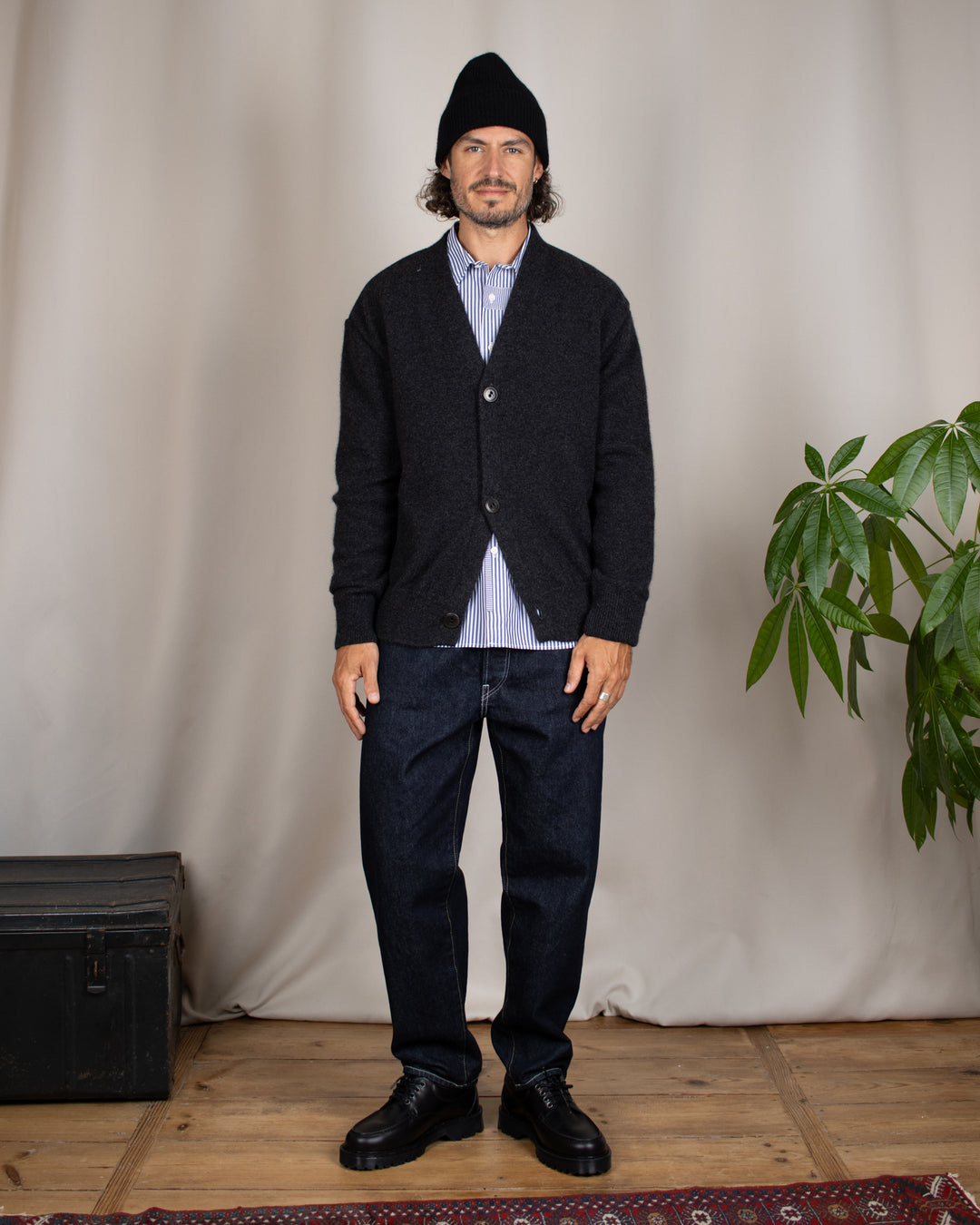 Cardigan Armen Charcoal
