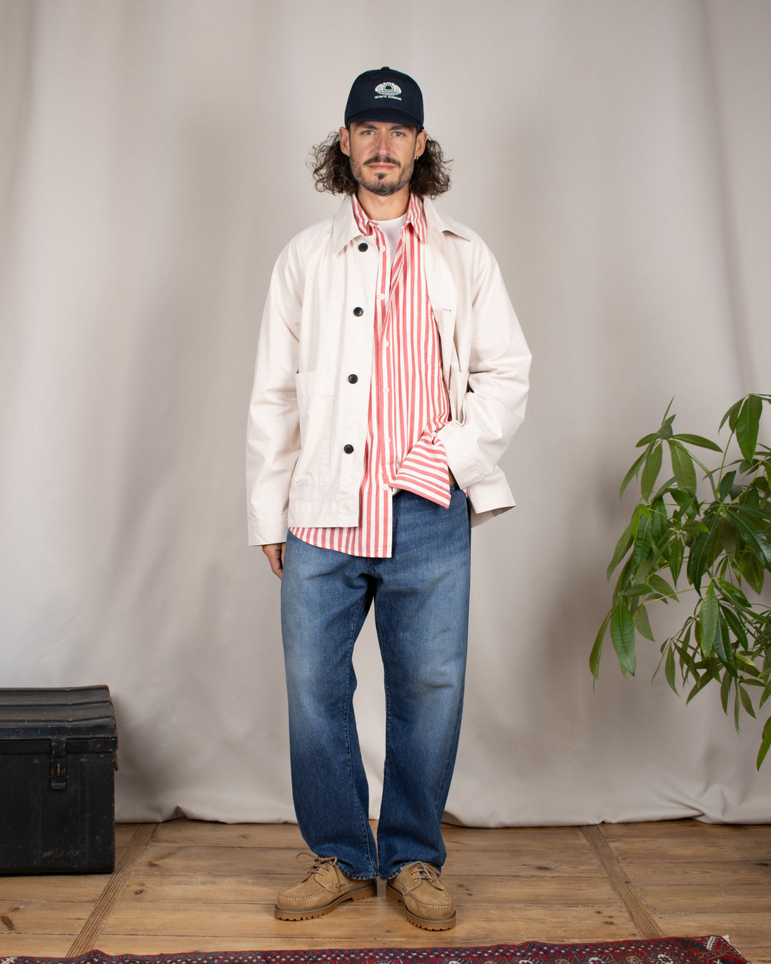 Coach Jacket Light Beige