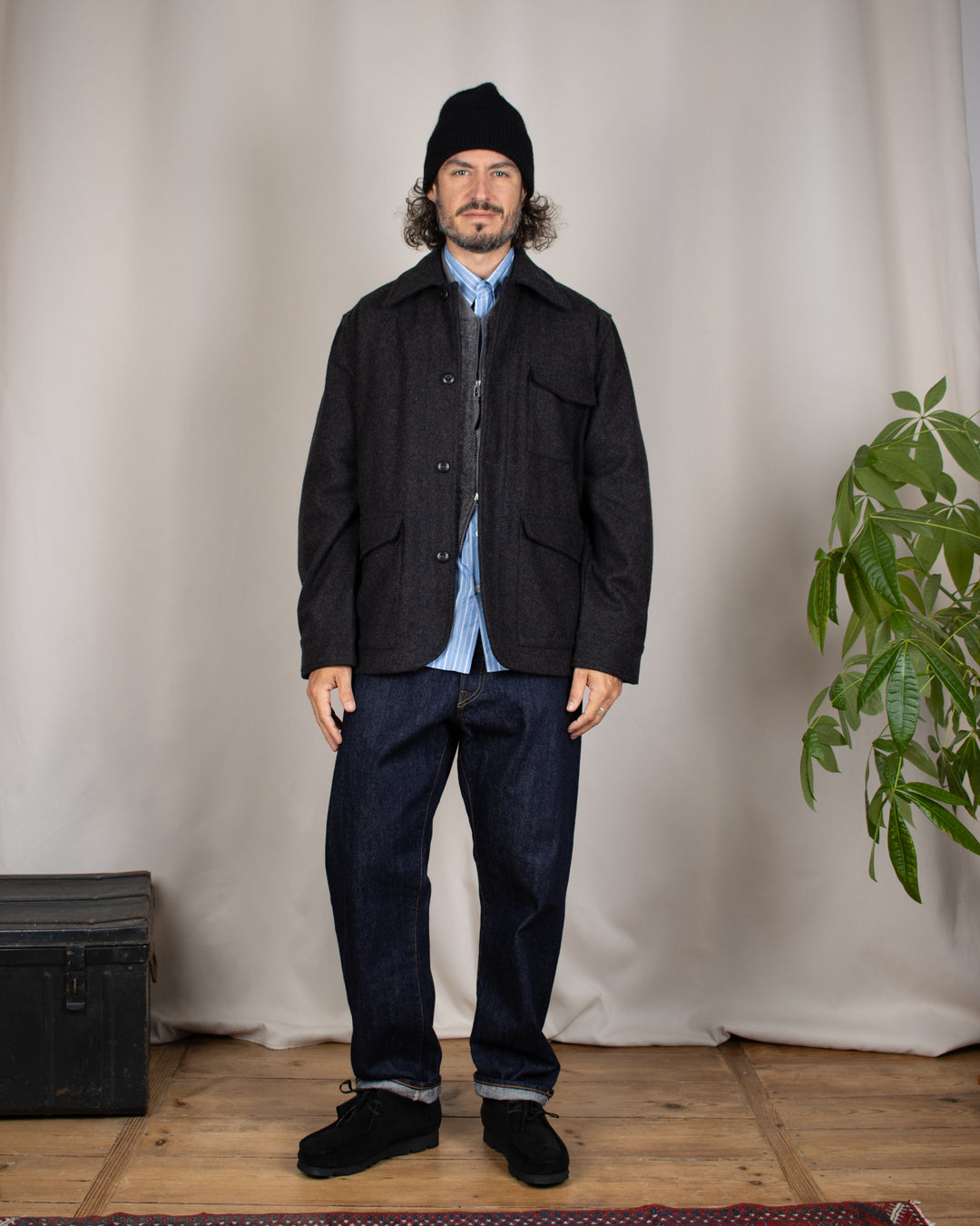Mowbray Heavy Duty Jacket Grey Marl