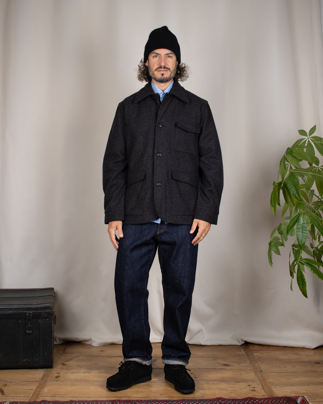 Mowbray Heavy Duty Jacket Grey Marl
