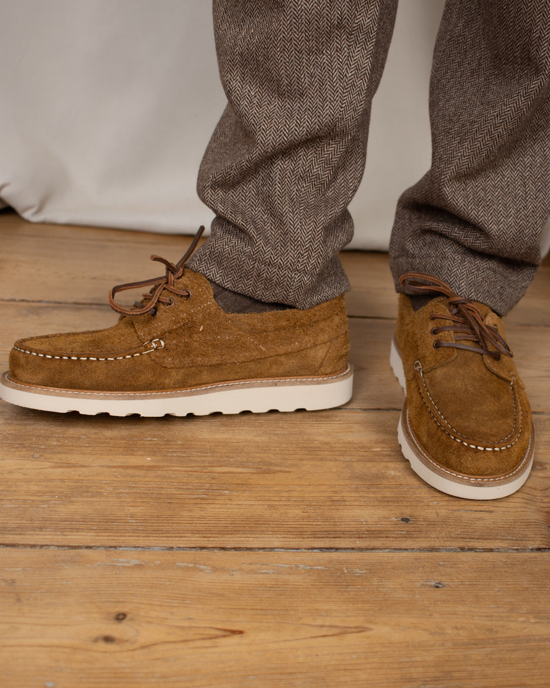Egon Cognac Hairy Suede