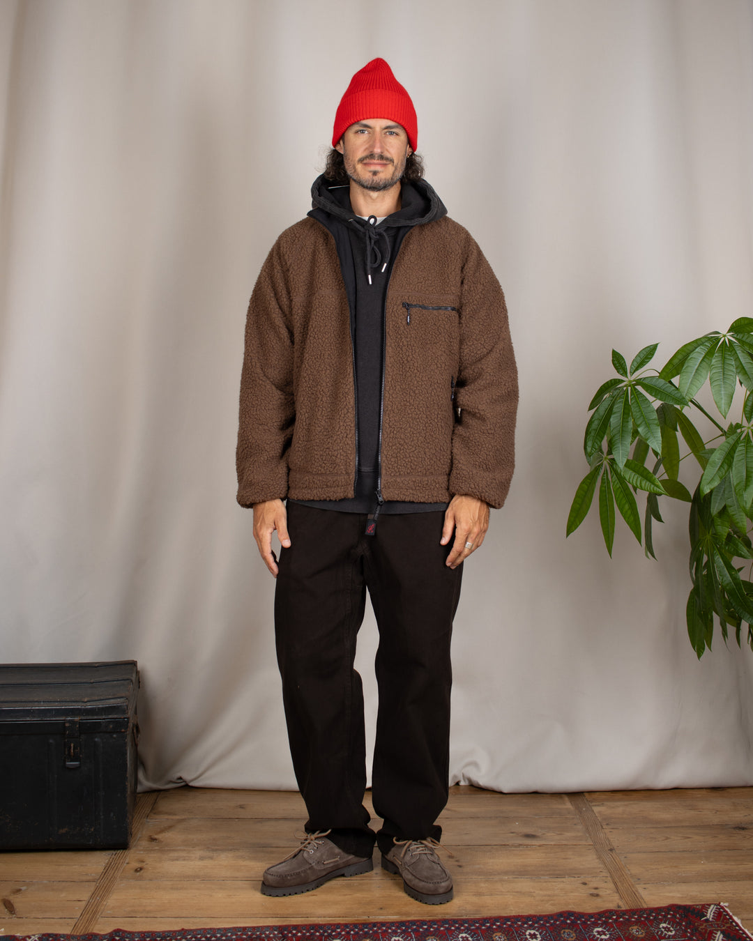 Hoodie Heavy Sweater Faded Black