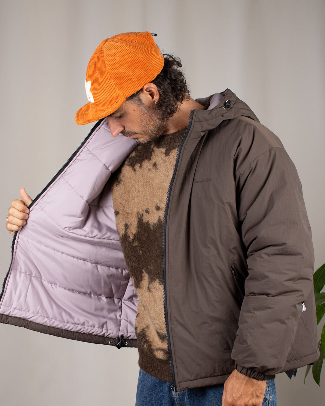 3M Sunrise Club Padding Jacket Brown