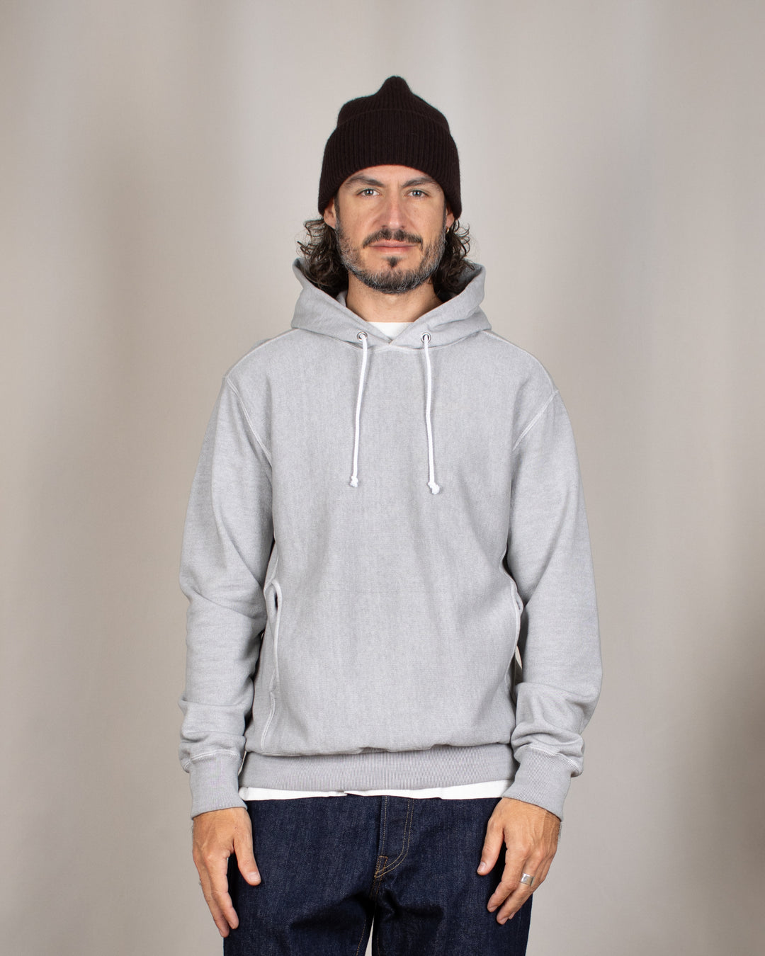 Heavy Pullover Hood Sweat P-Ash