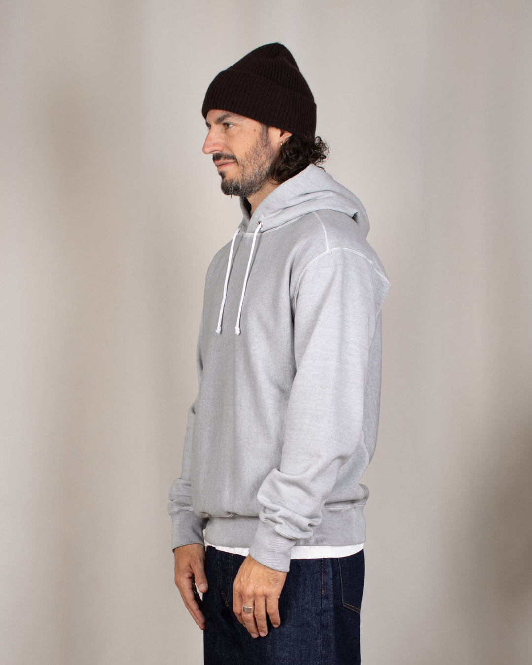 Heavy Pullover Hood Sweat P-Ash