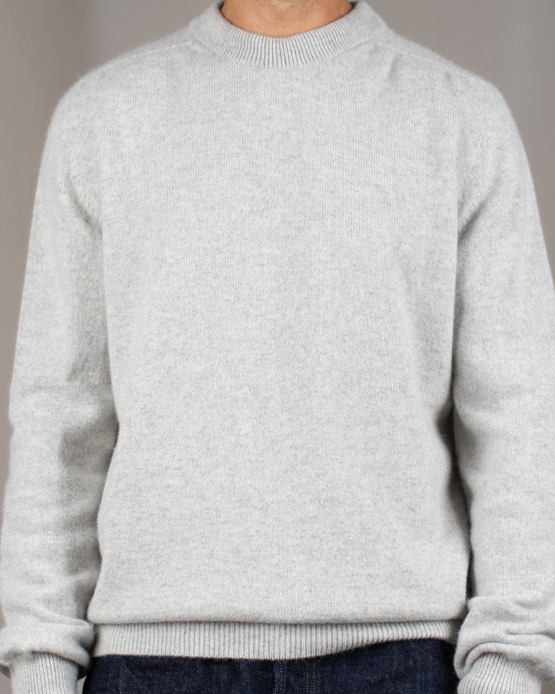 Pull Armen Col Rond Silver