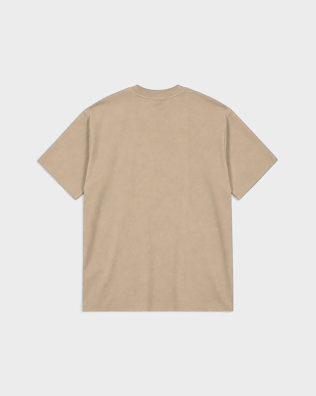 Regards Relaxed Tee Blank Taupe Washed — vue de dos