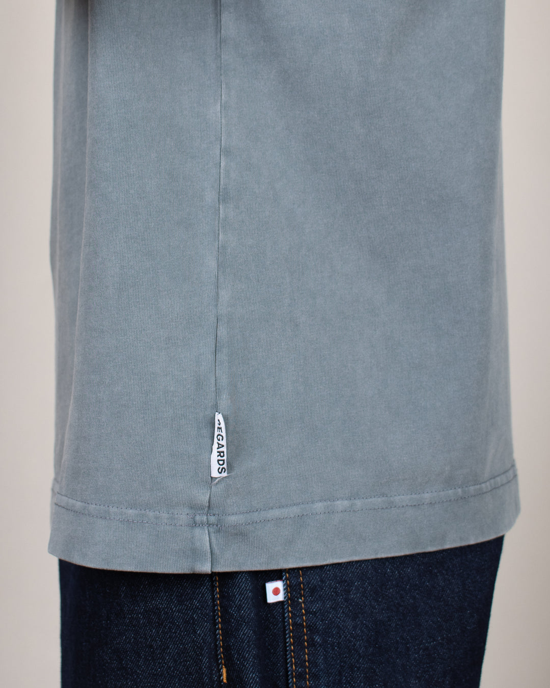 Relaxed Tee Blank Grey Washed
