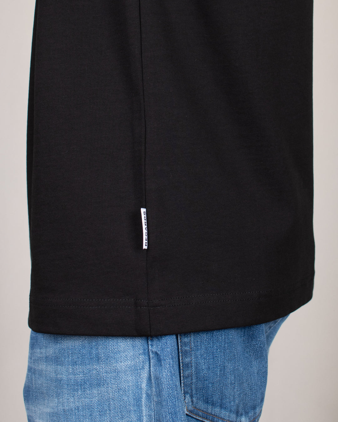 Relaxed Tee Blank Black