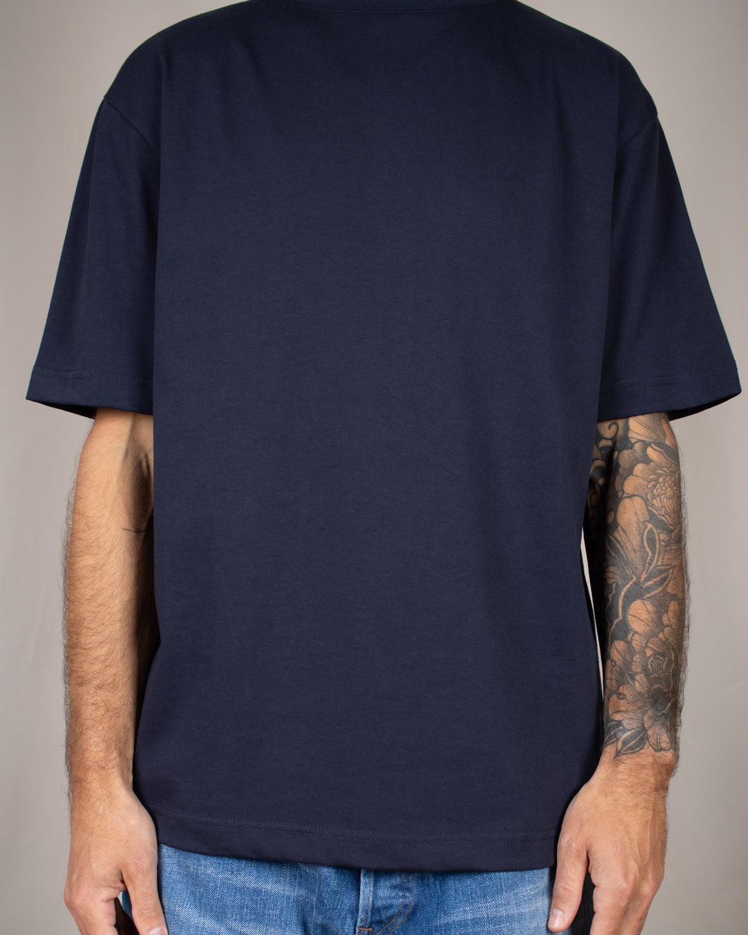 Relaxed Tee Blank Navy