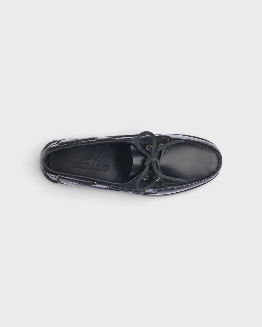 Sebago Ranger Waxy Total Black, vue de dessus