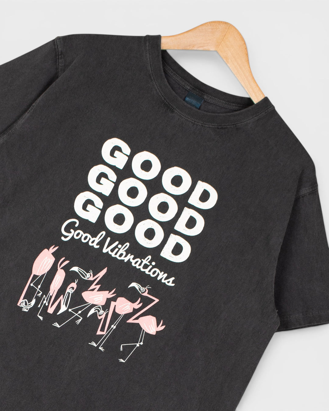 Flamingo SS Tee P-Black