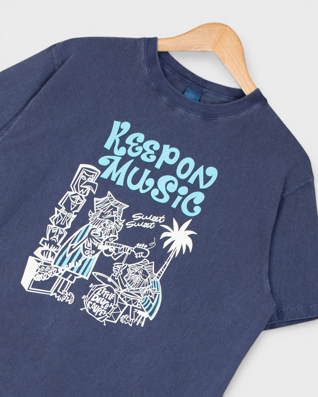 Keep On Music SS Tee P-Navy